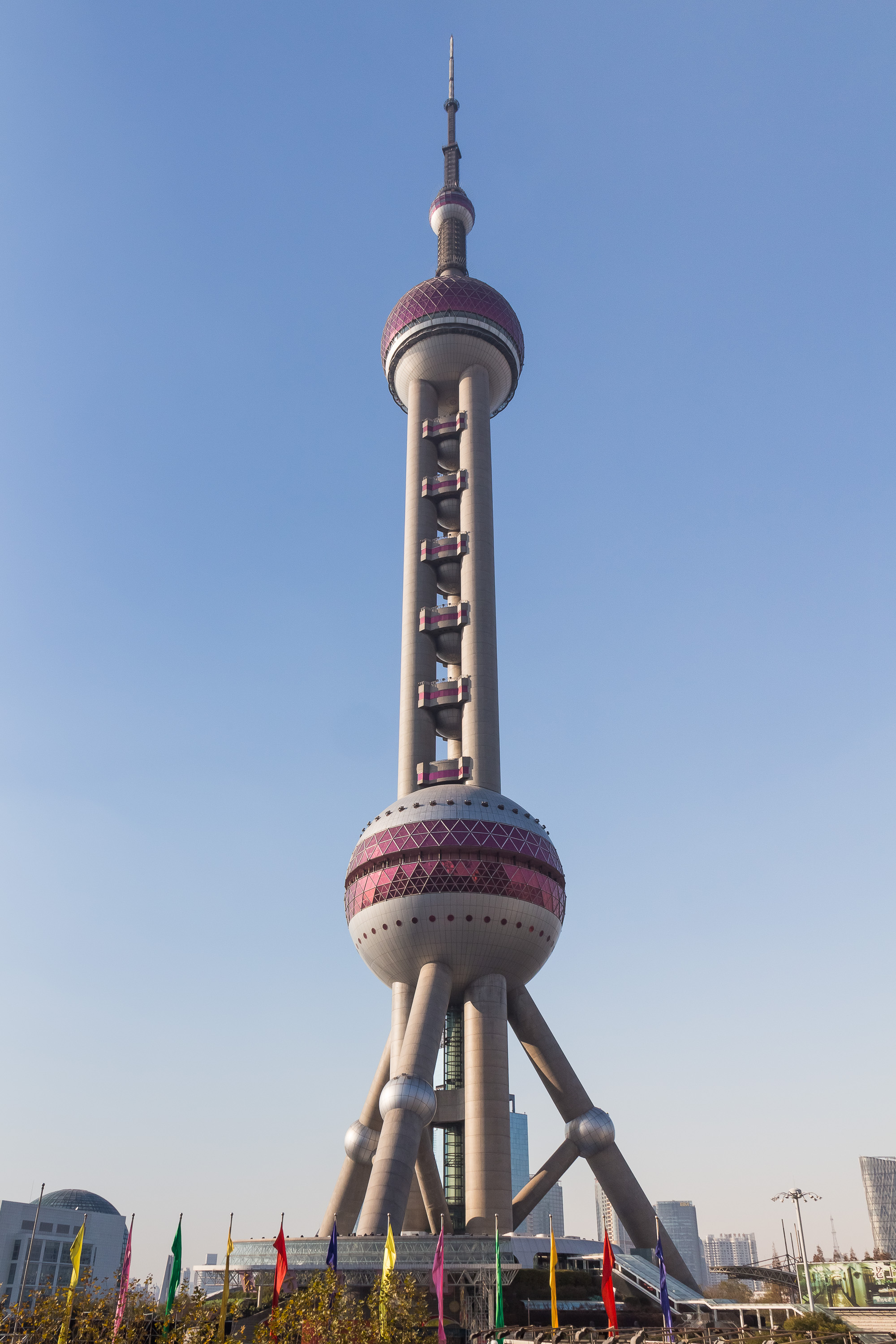 Oriental Pearl Tower In Shanghai 